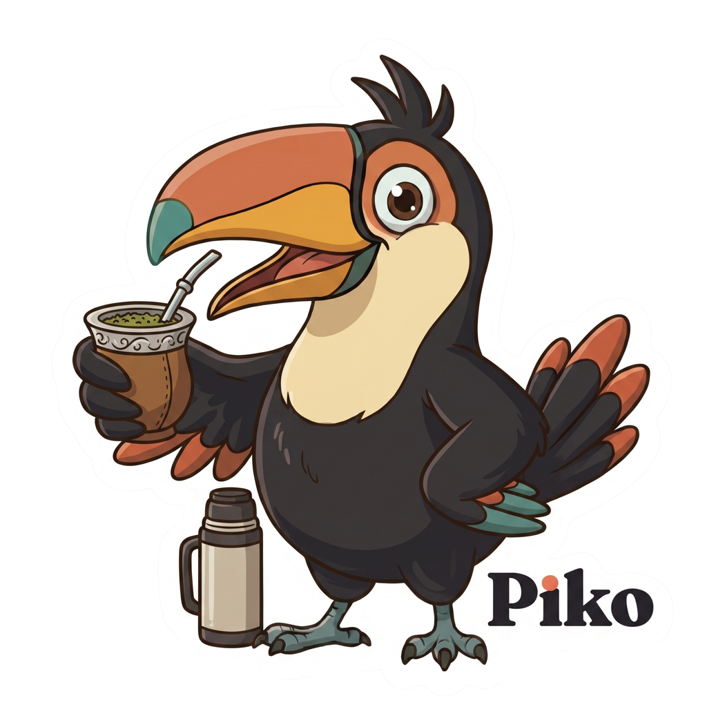 Piko tereré sharing sticker